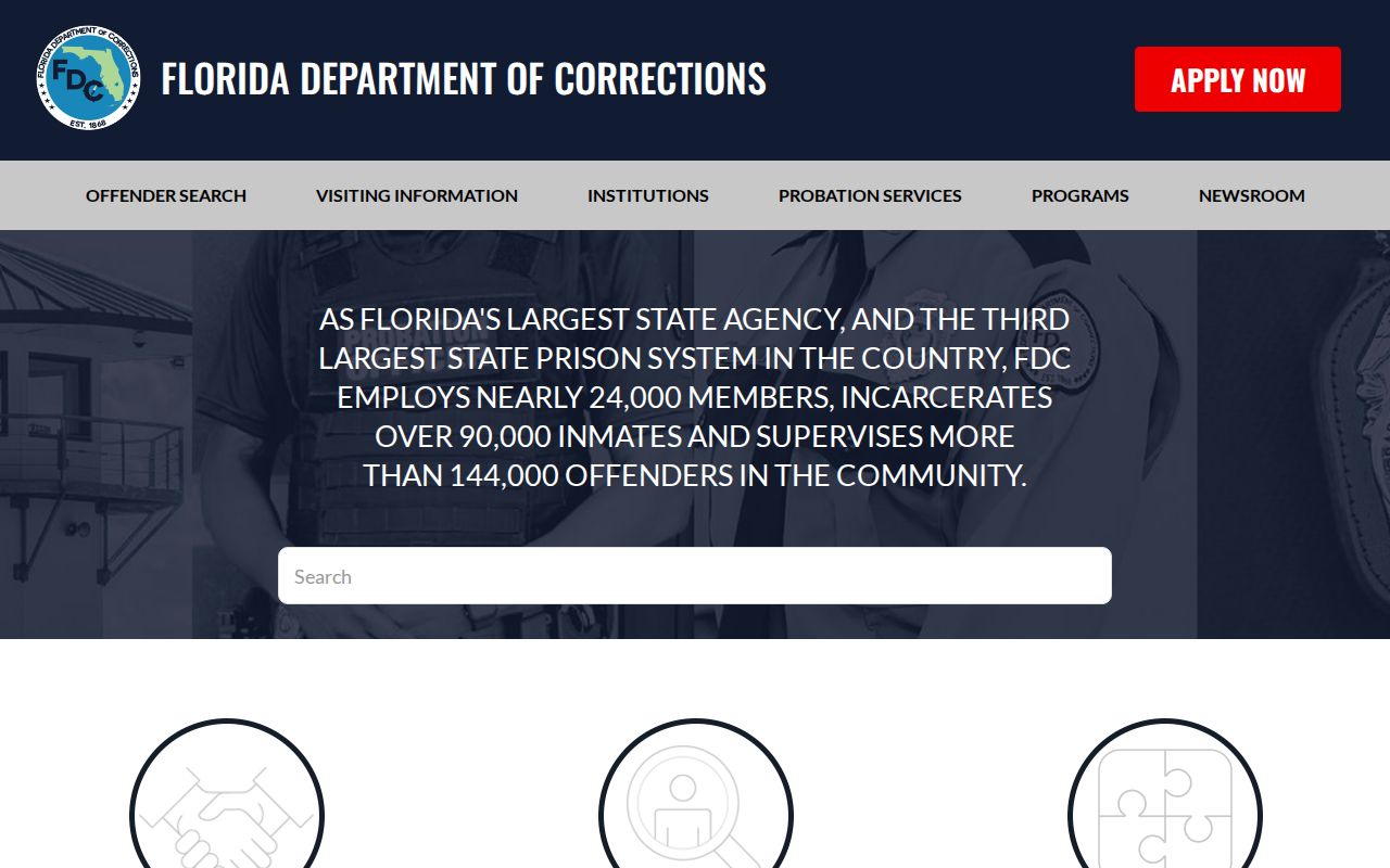 Florida VINE form for Nassau County release call text and email notices